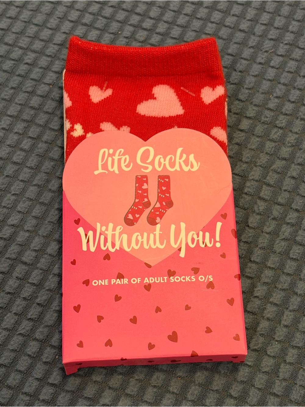 Life Socks Without You - One Adult Size